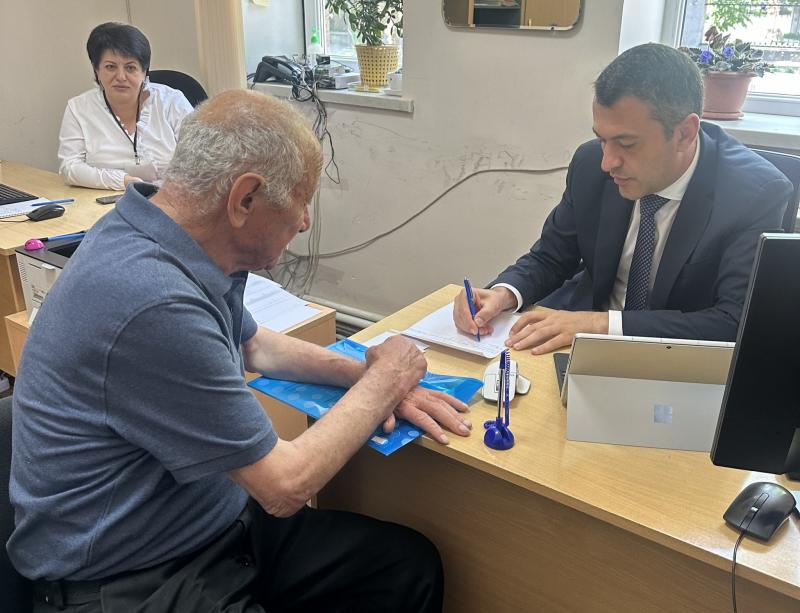 Գորիս քաղաքում կայացավ քաղաքացիների ընդունելություն
